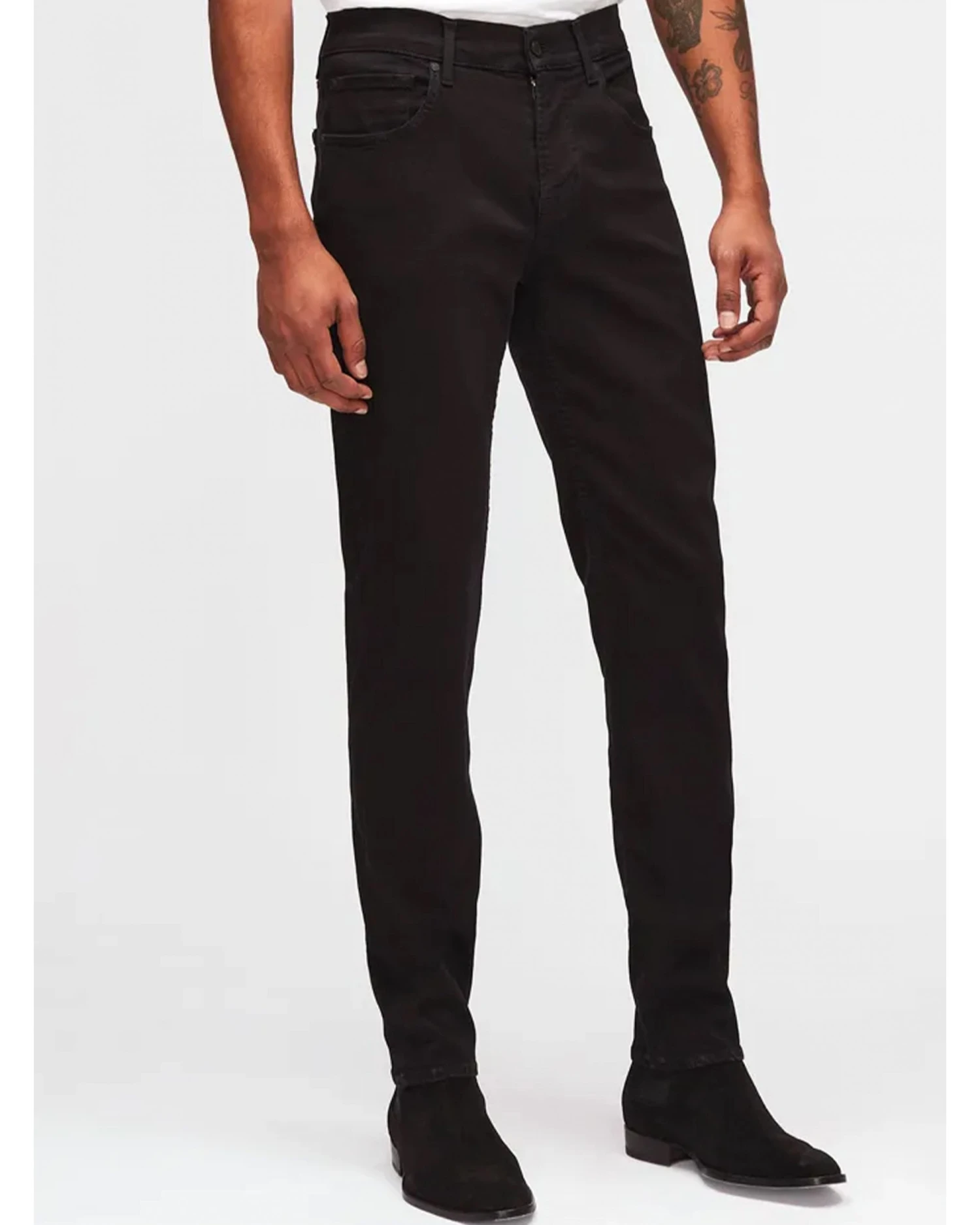 7 For All Mankind Men Slimmy Tapered Luxe Performance Plus Black 3 7 For All Mankind Men Slimmy Tapered Luxe Performance Plus Black