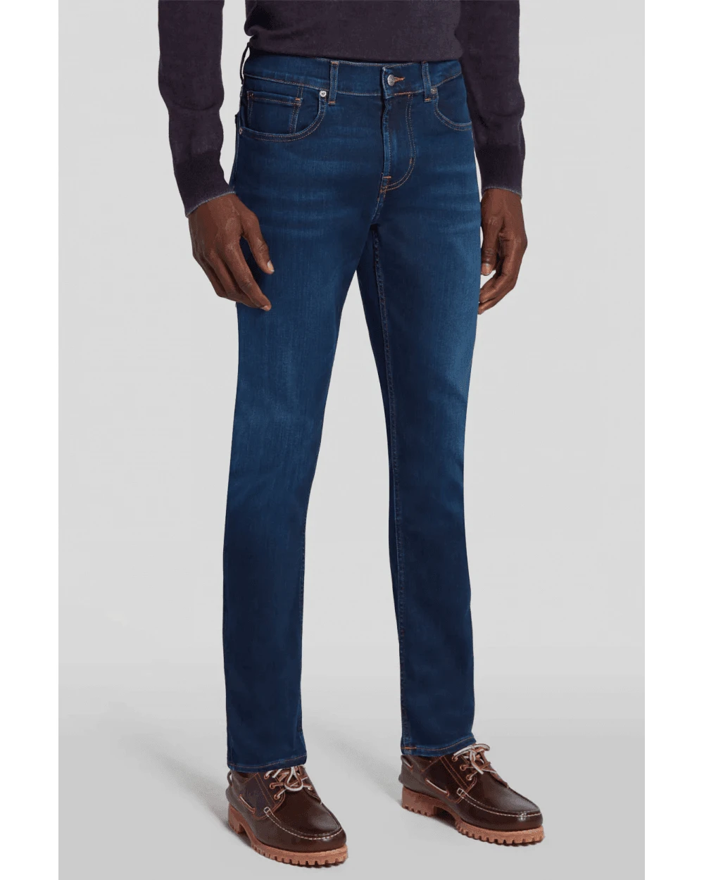 7 For All Mankind Mens Luxe Performance Slimmy Tapered Jens Enigma 4 7 For All Mankind Mens Luxe Performance Slimmy Tapered Jens Enigma - Image 2