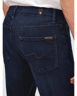 7 For All Mankind Mens Slimmy Tapered Luxe Performance Plus Jeans Deep Blue -Boszz Clothing Shop 7 for all mankind mens slimmy tapered luxe performance plus jeans deep blue p44561 282128 zoom