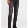 7 For All Mankind Mens Slimmy Tapered Luxe Performance Plus Jeans Washed Black Grey -Boszz Clothing Shop 7 for all mankind mens slimmy tapered luxe performance plus jeans washed black grey p44563 282164 zoom