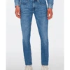 7 For All Mankind Mens Slimmy Tapered Stretch Tek Nomad Jeans, Light Blue Denim -Boszz Clothing Shop 7 for all mankind mens slimmy tapered stretch tek nomad jeans light blue denim p42613 259800 image