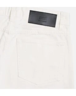 Ami Mens Straight Fit Jeans, White Denim -Boszz Clothing Shop ami mens straight fit jeans white denim p40461 227716 image