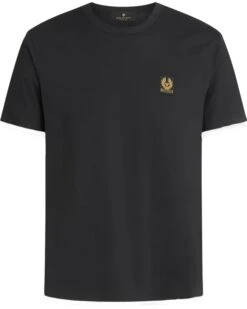 Belstaff Mens Chest Patch T-Shirt Black