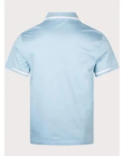 Boszz Clothing Shop -Boszz Clothing Shop belstaff mens graph tip zip polo shirt skyline blue p44765 283944 zoom