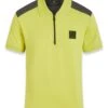 Belstaff Mens Reef Lime Yellow Zip Placket Polo Shirt -Boszz Clothing Shop belstaff mens reef lime yellow zip placket polo shirt p43089 262999 zoom