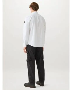 Belstaff Mens Scale Pitch Shirt White 7 Belstaff Mens Scale Pitch Shirt White -Boszz Clothing Shop belstaff mens scale pitch shirt white p44786 283286 zoom