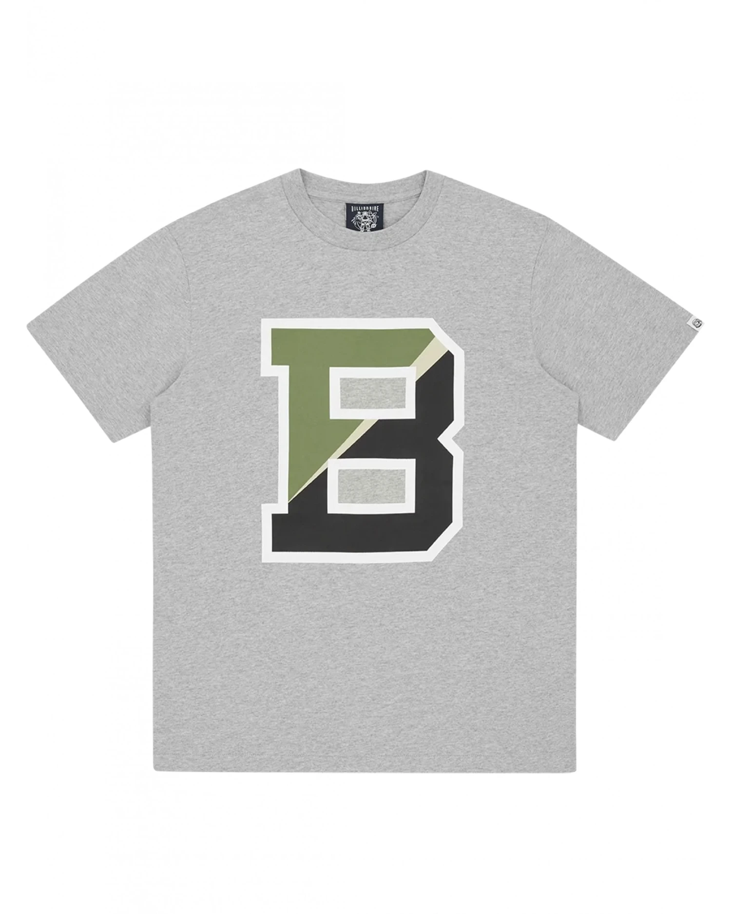 Billionaire Boys Club Mens Collegiate Logo T Shirt, Grey Tee 3 Billionaire Boys Club Mens Collegiate Logo T Shirt, Grey Tee