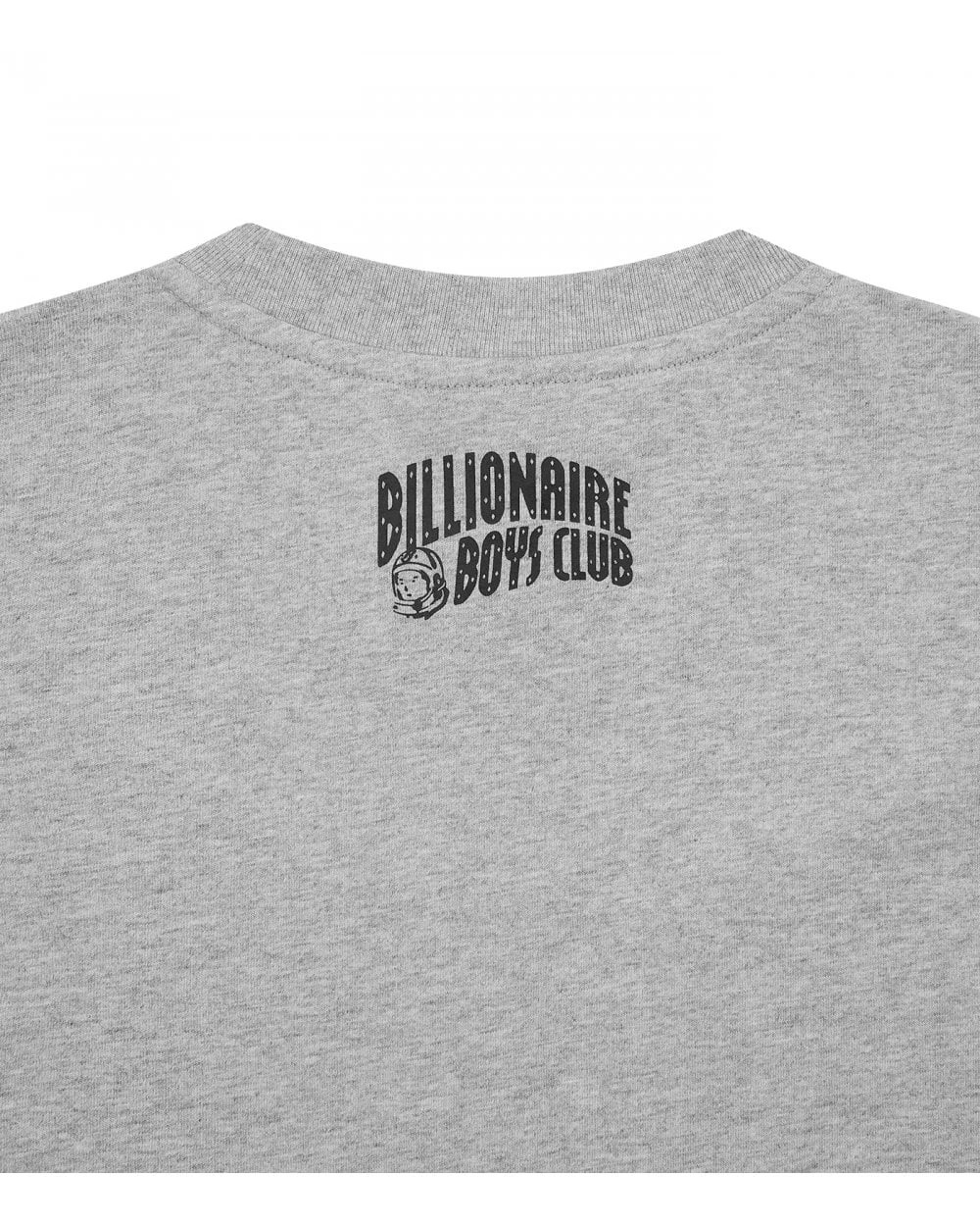 Billionaire Boys Club Mens Collegiate Logo T Shirt, Grey Tee 6 Billionaire Boys Club Mens Collegiate Logo T Shirt, Grey Tee - Image 4