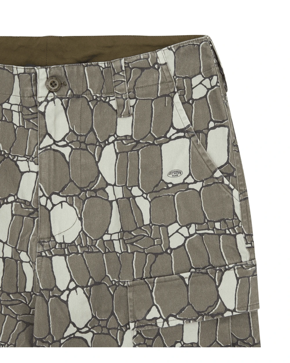 Billionaire Boys Club Mens Gator Denim Shorts Green 3 Billionaire Boys Club Mens Gator Denim Shorts Green - Image 2