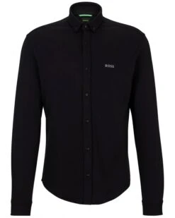 BOSS Mens B Motion Shirt Black