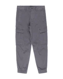 BOSS Mens Cargo Trousers Dark Grey