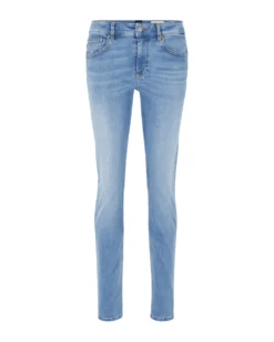 BOSS Mens Delaware Slim Fit Jeans Light Wash