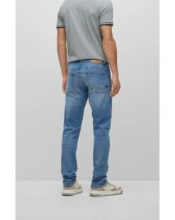 BOSS Mens Delaware Slim Fit Jeans Light Wash -Boszz Clothing Shop boss mens delaware slim fit jeans light wash p42933 269452 image