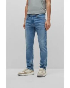 BOSS Mens Delaware Slim Fit Jeans Light Wash -Boszz Clothing Shop boss mens delaware slim fit jeans light wash p42933 269459 image