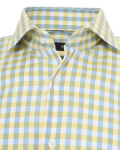 BOSS Mens Gordon Shirt, Large Gingham Soft Lemon Yellow Shirt 7 BOSS Mens Gordon Shirt, Large Gingham Soft Lemon Yellow Shirt -Boszz Clothing Shop boss mens gordon shirt large gingham soft lemon yellow shirt p30271 117735 image