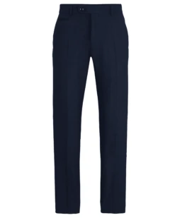 BOSS Mens H Genius Slim Fit Trousers Dark Blue