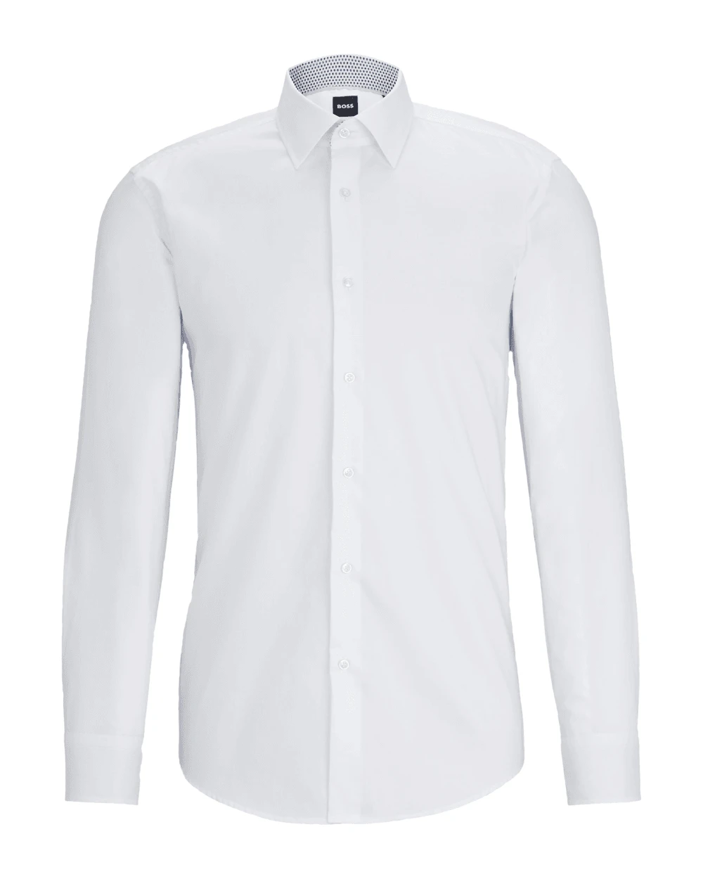 BOSS Mens H Hank Shirt White 3 BOSS Mens H Hank Shirt White