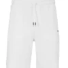 BOSS Mens Headlo Sweat Shorts White -Boszz Clothing Shop boss mens headlo sweat shorts white p42910 269385 image