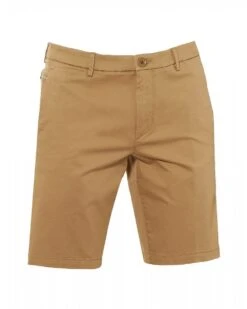 BOSS Mens Liem 4-W Slim Fit Satin Beige Shorts -Boszz Clothing Shop boss mens liem 4 w slim fit satin beige shorts p42542 246573 image
