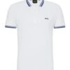 BOSS Mens Paddy Polo Shirt Light Natural White 2 BOSS Mens Paddy Polo Shirt Light Natural White -Boszz Clothing Shop boss mens paddy polo shirt light natural white p43648 271278 zoom