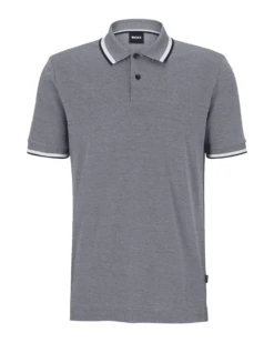 BOSS Mens Parlay 183 Polo Shirt Dark Blue