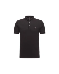 BOSS Mens Passenger Polo Shirt Black
