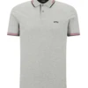 BOSS Mens Paul Curved Polo Grey 1 BOSS Mens Paul Curved Polo Grey -Boszz Clothing Shop boss mens paul curved polo grey p42899 268025 image