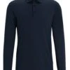BOSS Mens Pleins Long Sleeved Polo Shirt Dark Blue 2 BOSS Mens Pleins Long Sleeved Polo Shirt Dark Blue -Boszz Clothing Shop boss mens pleins long sleeved polo shirt dark blue p44509 281522 zoom