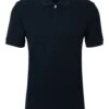 BOSS Boss Mens Polston Quarter Zip Polo Shirt Dark Blue -Boszz Clothing Shop boss mens polston quarter zip polo shirt dark blue p44506 281647 zoom