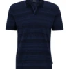BOSS Mens Pye Polo Shirt Dark Navy -Boszz Clothing Shop boss mens pye polo shirt dark navy p42865 268803 image