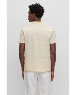 BOSS Mens Pye Polo Shirt Open White -Boszz Clothing Shop boss mens pye polo shirt open white p42866 268827 image