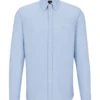 BOSS Mens Rickert Oxford Shirt Open Blue -Boszz Clothing Shop boss mens rickert oxford shirt open blue p43578 271387 image