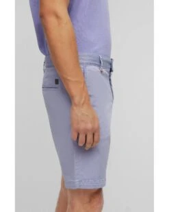 BOSS Mens Schino-Slim Light Purple Stretch Cotton Shorts -Boszz Clothing Shop boss mens schino slim light purple stretch cotton shorts p42942 259005 zoom