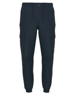 BOSS Mens Sisla Relaxed Fit Cargo Trousers Dark Blue