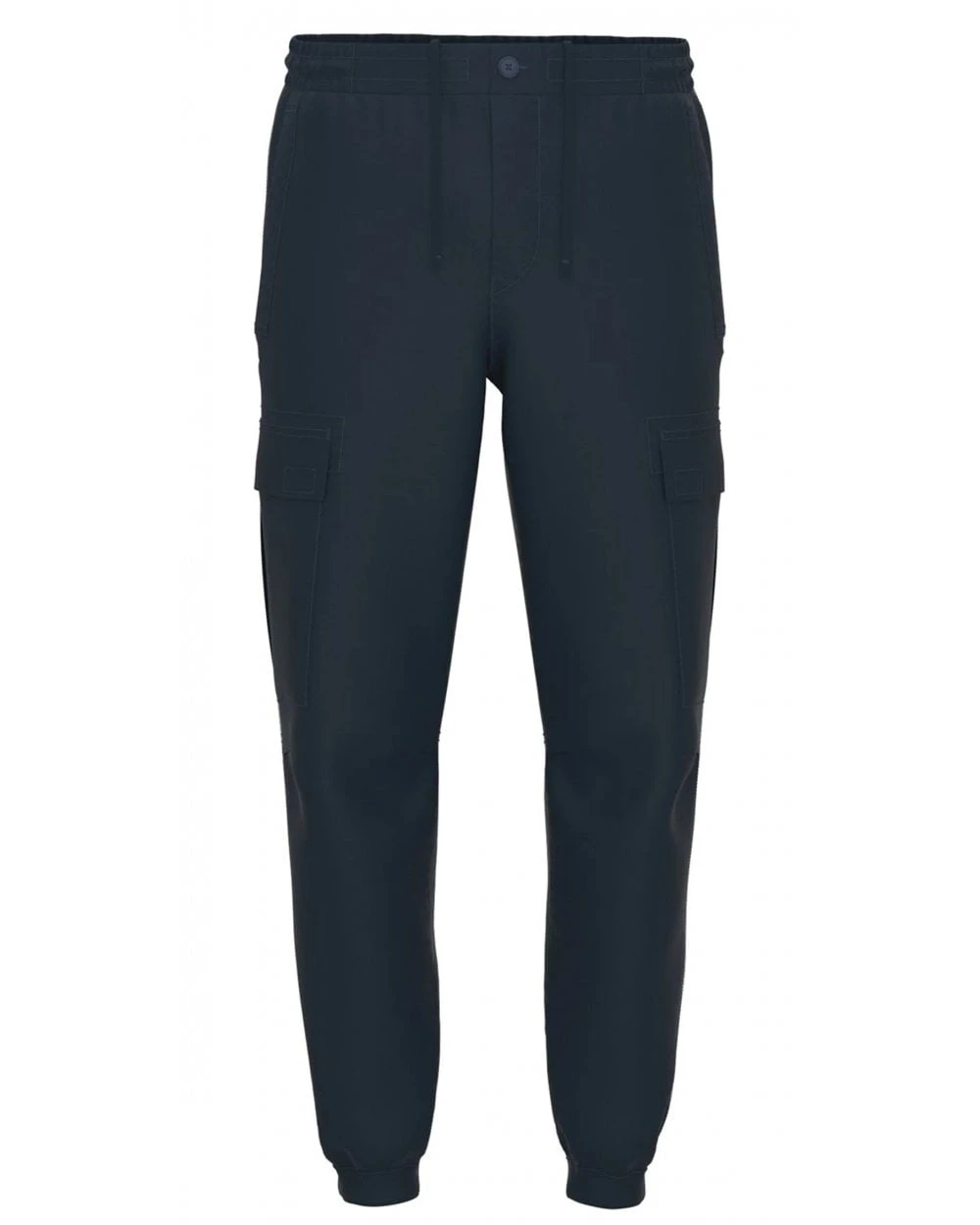 BOSS Mens Sisla Relaxed Fit Cargo Trousers Dark Blue 3 BOSS Mens Sisla Relaxed Fit Cargo Trousers Dark Blue