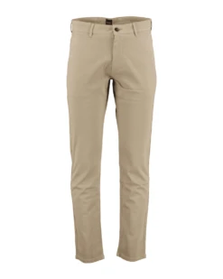 BOSS Mens Slim Chino Trouser Light Pastel Brown