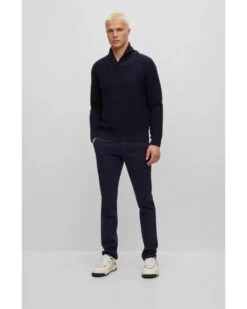 BOSS Mens Slim Chino Trouser Navy 7 BOSS Mens Slim Chino Trouser Navy -Boszz Clothing Shop boss mens slim chino trouser navy p43583 272981 image