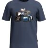 BOSS Mens Stack Mushroom T Shirt Dark Blue 1 BOSS Mens Stack Mushroom T Shirt Dark Blue -Boszz Clothing Shop boss mens stack mushroom t shirt dark blue p44483 281996 zoom