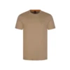 BOSS Mens Tales Patch T Shirt Med Beige -Boszz Clothing Shop boss mens tales patch t shirt med beige p42917 270228 image