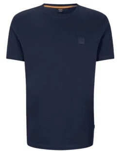 BOSS Mens Tales T Shirt Dark Blue