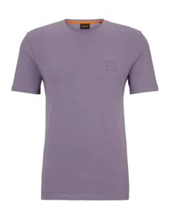 BOSS Mens Tales T Shirt Lilac
