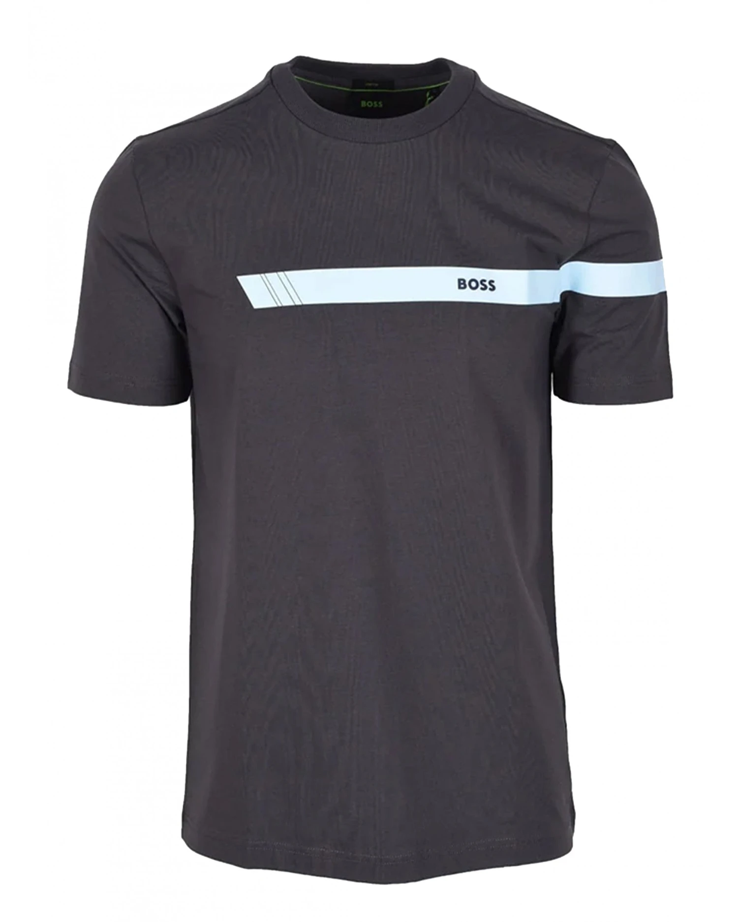 BOSS Mens Tee 2 Tee T Shirt Dark Grey 3 BOSS Mens Tee 2 Tee T Shirt Dark Grey