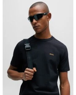 BOSS Mens Tee T Shirt Dark Blue 8 BOSS Mens Tee T Shirt Dark Blue -Boszz Clothing Shop boss mens tee t shirt dark blue p44455 280365 zoom