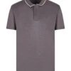 Emporio Armani Mens Grey Travel Essentials Tencel Blend Jersey Polo Shirt -Boszz Clothing Shop emporio armani mens grey travel essentials tencel blend jersey polo shirt p42980 262728 zoom
