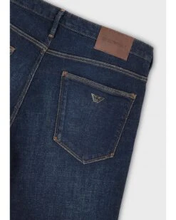 Emporio Armani Mens J06 Slim Fit Basic Jeans, Blue Denim -Boszz Clothing Shop emporio armani mens j06 slim fit basic jeans blue denim p42968 263993 zoom