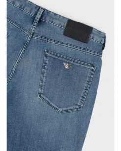 Emporio Armani Mens J06 Slim Fit Twill Comfort Denim Jeans, Light Blue Denim -Boszz Clothing Shop emporio armani mens j06 slim fit twill comfort denim jeans light blue denim p42964 262615 zoom