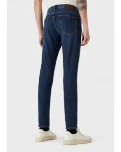 Emporio Armani Mens J06 Slim Fit Washed Twill Comfort Jeans, Mid Blue Denim 11 Emporio Armani Mens J06 Slim Fit Washed Twill Comfort Jeans, Mid Blue Denim -Boszz Clothing Shop emporio armani mens j06 slim fit washed twill comfort jeans mid blue denim p42963 259257 zoom