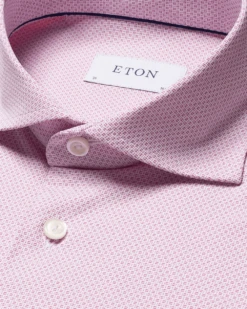 Eton Shirts Mens 4 Way Stretch Shirt Pink -Boszz Clothing Shop eton shirts mens 4 way stretch shirt pink p43136 272871 image