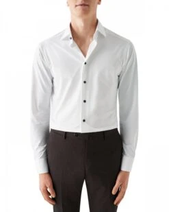 Eton Shirts Mens 4 Way Stretch Shirt White -Boszz Clothing Shop eton shirts mens 4 way stretch shirt white p44169 273560 zoom