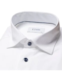 Eton Shirts Mens 4 Way Stretch Shirt White -Boszz Clothing Shop eton shirts mens 4 way stretch shirt white p44169 273565 zoom